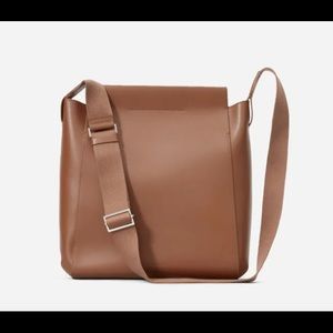 Everlane The Form Bag Cognac